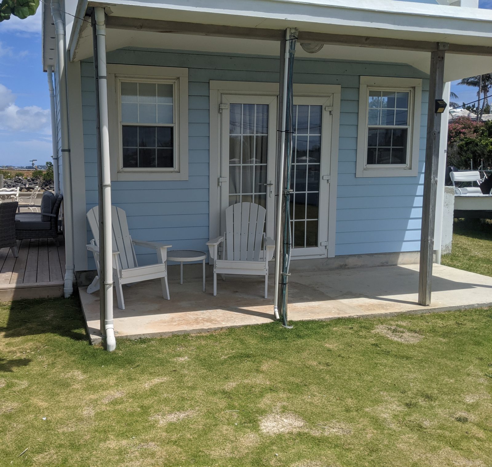 The cottage porch